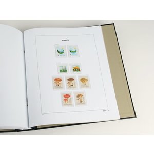 Supplément année: 2015 - Suède - type: DeLuxe - feuilles pour Album de base, N°: 2015-1-6, B1 (7 pcs.) - Davo (2 Trous)