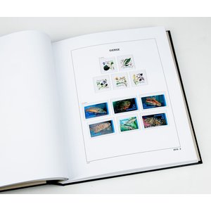 Supplement year: 2018 - Sweden - type: DeLuxe - sheets for Basic album, N°: 2018-1-4, B1 (5 pcs.) - Davo (2 Holes)