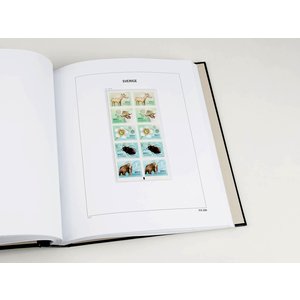 Supplément année: 2016 - Suède - type: DeLuxe - feuilles pour Carnet de Automatiques, N°: FH206-210 (5 pcs.) - Davo (2 Trous)