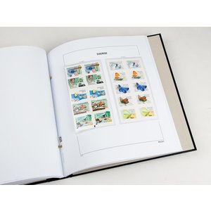 Supplement year: 2017 - Sweden - type: DeLuxe - sheets for Vending booklets, N°: FH211-214 (4 pcs.) - Davo (2 Holes)
