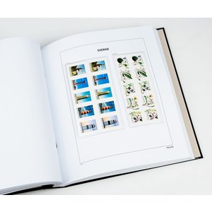 Supplément année: 2018 - Suède - type: DeLuxe - feuilles pour Carnet de Automatiques, N°: FH215-217 (3 pcs.) - Davo (2 Trous)