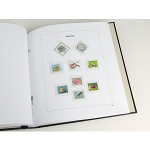 Supplement jaar: 2015 - Zwitserland - type: DeLuxe - bladen voor Basisalbum, N°: 181-185, B40 (6 st.) - Davo (2 Gats)