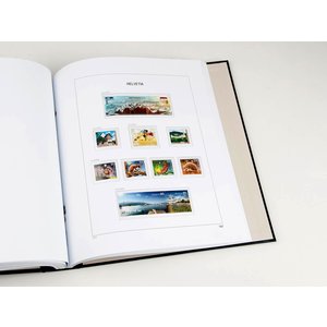 Nachtrag Jahr: 2016 - Schweiz - Typ: DeLuxe - Blätter für Basisalbum, N°: 186-189, B41-42 (6 Stk.) - Davo (2 Löcher)