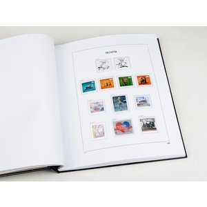 Supplément année: 2017 - Suisse - type: DeLuxe - feuilles pour Album de base, N°: 190-193, B43-44 (6 pcs.) - Davo (2 Trous)