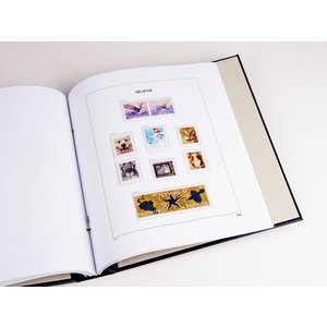 Supplement jaar: 2019 - Zwitserland - type: DeLuxe - bladen voor Basisalbum, N°: 199-203, B46 (6 st.) - Davo (2 Gats)