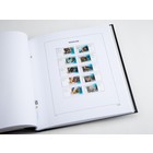 Supplement jaar: 2009 - Nederland - type: DeLuxe - bladen voor Zegels uit Blokken (2), nr's: 198a-200a, 202a, 203a (4 st.) - Davo (2 Gats)