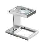 Linen Tester, Magnification factor  8x, Lens diameter Ø 17.6 mm - dim. open: 45 x 30 x 33 mm. ■ per  pc.