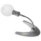 Loupe de bureau avec bras flexible, Facteur de grossissement 2x / 6x, Diamètre de l'objectif  Ø 90 mm. - avec LED ■ par  pc.