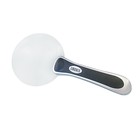 Loupe met handvat, Zonder rand, Vergrotings faktor 2x, Lensdiameter Ø 90 mm. ■ per  st.