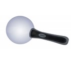 Loupe met handvat, Zonder rand, Vergrotings faktor 3x, Lensdiameter Ø 75 mm. ■ per  st.