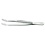 Bended Tweezers equipped with Spade model Head