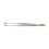 Bended Tweezers equipped with Spade model Head