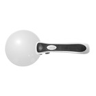 Loupe met handvat, Zonder rand, Vergrotings faktor 2x, Lensdiameter Ø 90 mm. - met LED ■ per  st.