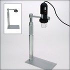 Safe, Statif de microscope pour microscopes USB Ø 33 mm. Hauteur maximale 300 mm. ■ par pc.