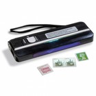 UV Tester in pocket format L81 - UV-C  254 nm (4 watt) / UV-A 380 nm (4 watt) - Dim: 55 x 163 x 23 mm. ■ per  pc.