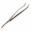 Bended Tweezers equipped with Spade model Head