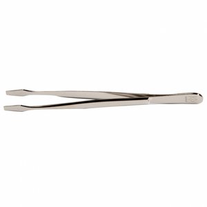Straight Tweezers equipped with Spade model Head