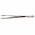 Straight Tweezers, equipped with Spade model Head - Chrome - type: 32 -  dim: 120 mm. ■ per  pc.