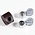 Precision magnifier, Foldable, Magnification factor 10x, Lens diameter Ø 18 mm. - Dim: 20 x 20 x 32 mm. ■ per  pc.