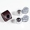 Precision magnifier, Foldable, Magnification factor 10x, Lens diameter Ø 18 mm.