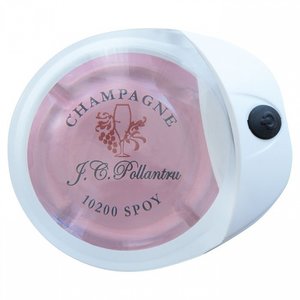 Stand magnifier, Bright-field magnifier, Magnification factor 10x, Lens diameter Ø 62 mm.