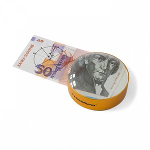 Loupe à poser, Loupe pavé à concentration de lumière, Facteur de grossissement  4x, Diamètre de l'objectif  Ø 75 mm.
