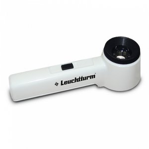 Loupe à poser, avec échelles de mesure, Facteur de grossissement 10x, Diamètre de l'objectif  Ø 30 mm.