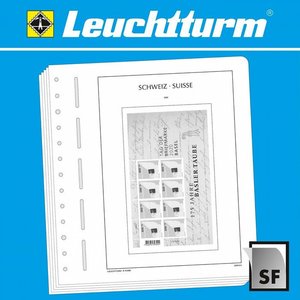 Leuchtturm supplement, Switzerland sheets, year 2019