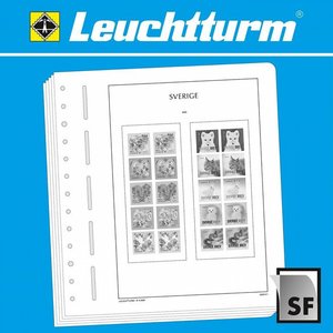 Supplément année: 2019 - Suède (H) - feuilles pour Carnets - Leuchtturm (13 Anneaux)