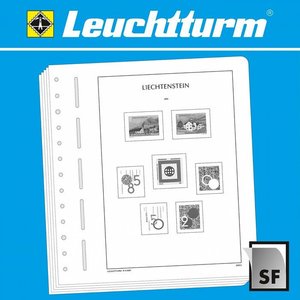 Supplement jaar: Liechtenstein - jaar 2020 - 13 Rings voordrukbladen (champagnekleurig)