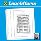 Supplement jaar: 2020 - Frankrijk , type: K - bladen voor Velletjes (2 st.) - Leuchtturm, voordrukbladen (champagnekleurig)