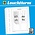 Supplement year: 2019 - Denmark , type: H - Sheets for booklets (2 pcs.) - Leuchtturm,  preprint sheets (champagne colored)