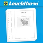 Supplement period: 1970-1973 - China - Sheets for basic album (11 pcs.) - Leuchtturm,  preprint sheets (champagne colored)