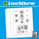 Supplement year: 2019 - Canada  - Sheets for basic album (12 pcs.) - Leuchtturm,  preprint sheets (champagne colored)