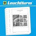 Supplément année: 2019 - O.N.U. New York - feuille pour Timbres personnalisés (1 pc.) - Leuchtturm (13 Anneaux)