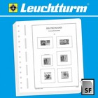 Supplement year: 2020 - Germany, type: ER - sheets for Corner pcs. (13 pcs.) - Leuchtturm, preprint sheets (champagne colored)
