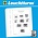 Supplement jaar: 1990 - Bondsrepubliek Duitsland - bladen voor Basisalbum (6 st.) - Leuchtturm (13 Rings)