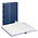 Standaard, Stock album A4 - 64 pages (white with center divider)  10 strips - Blue - dim: 230x305x60 ■ per pc.