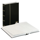 Standaard, Stock album A4 - 64 pages (white)  10 strips - Black - dim: 230x305x60 ■ per pc.