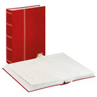 Standaard, Stock album A4 - 64 pages (white)  10 strips - Red - dim: 230x305x60 ■ per pc.