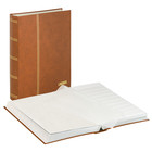 Standaard, Album de stockage A4 - 64 pages (blanc)  10 bandes - Marron clair - dim: 230x305x60 ■ par pc.