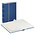 Standaard, Insteekalbum A4 - 48 bladzijden (witte)  10 stroken - Blauw - afm: 230x305x47 ■ per st.
