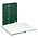 Standaard, Insteekalbum A4 - 32 bladzijden (witte)  10 stroken - Groen - afm: 230x305x33 ■ per st.