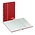 Standaard, Stock album A5 - 16 pages (white)  6 strips - Red - dim: 170x225x22 ■ per pc.