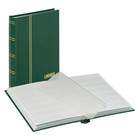 Standaard, Stock album A5 - 32 pages (white)  6 strips - Green - dim: 170x225x35 ■ per pc.