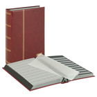 Elegant, Insteekalbum A4 - 64 bladzijden (zwarte)  9 stroken - Rood - afm: 230x305x62 ■ per st.