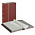 Elegant, Insteekalbum A4 - 64 bladzijden (zwarte)  9 stroken - Rood - afm: 230x305x62 ■ per st.