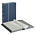 Elegant, Einsteckalbum A4 - 64 seiten (schwarzem)  9 Streifen - Blau - Abm: 230x305x62 ■ pro Stk.