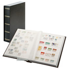 Elegant, Album de stockage A4 - 60 pages (blanc)  10 bandes - incl. boite de protection - Noir - dim: 240x320x65 ■ par pc.