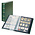 Elegant, Insteekalbum A4 - 60 bladzijden (zwarte)  9 stroken - incl. cassette - Groen - afm: 240x320x65 ■ per st.